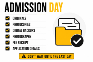 College Admission Documents