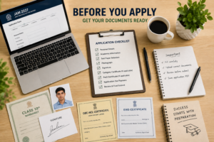 IIT JAM 2027 documents required
