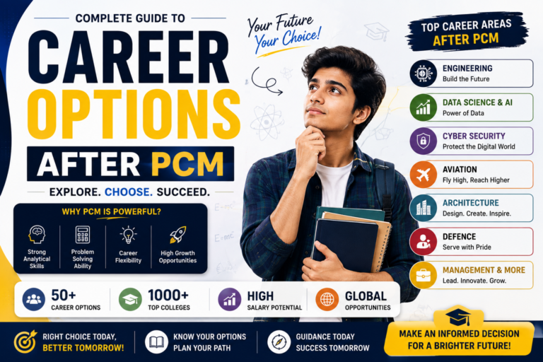 Career Options After PCM