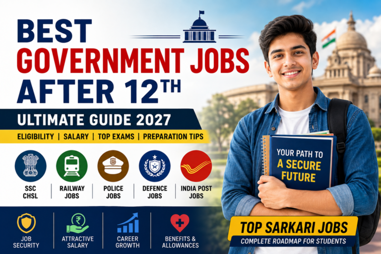 Best Government Jobs After 12th
