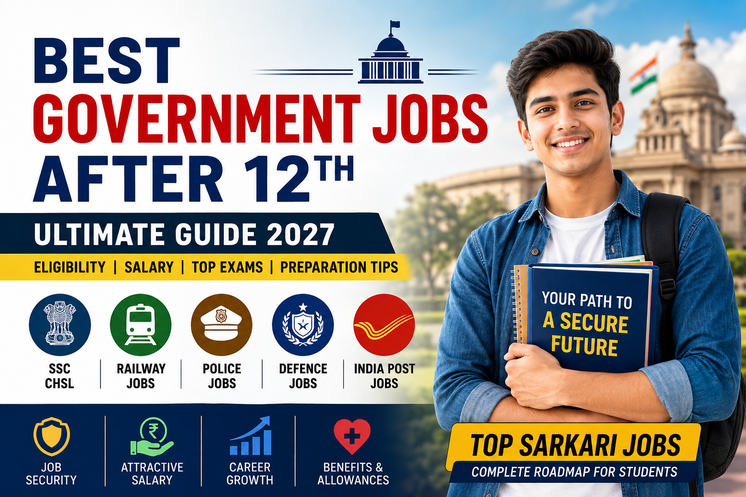 Best Government Jobs After 12th