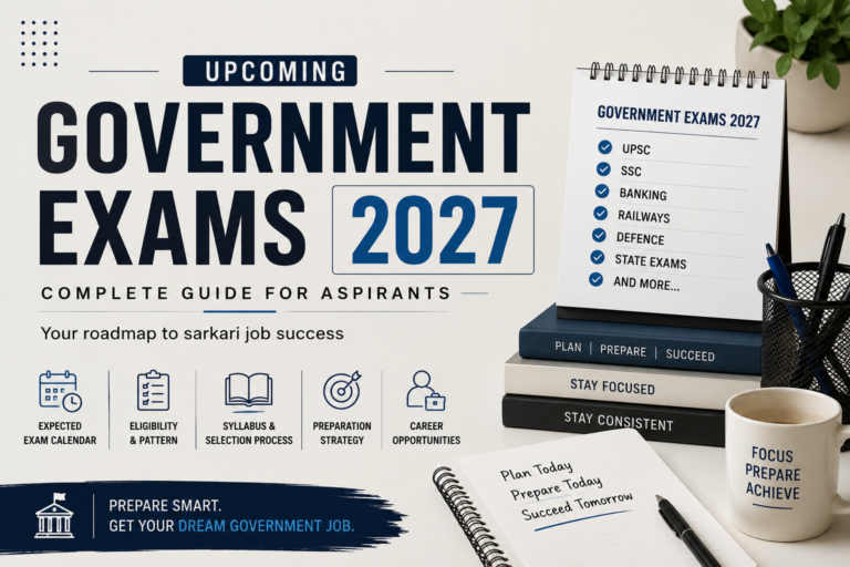 Upcoming Government Exams 2027