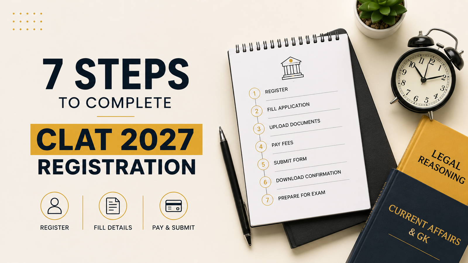 CLAT 2027 Registration