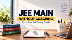 JEE Main preparation without coaching