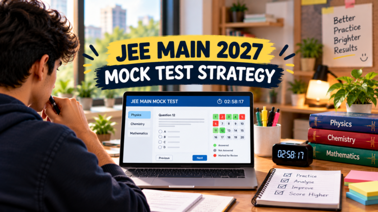 JEE Main Mock Test Strategy