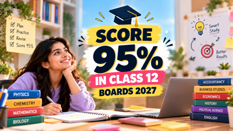 how to score 95% in class 12 boards