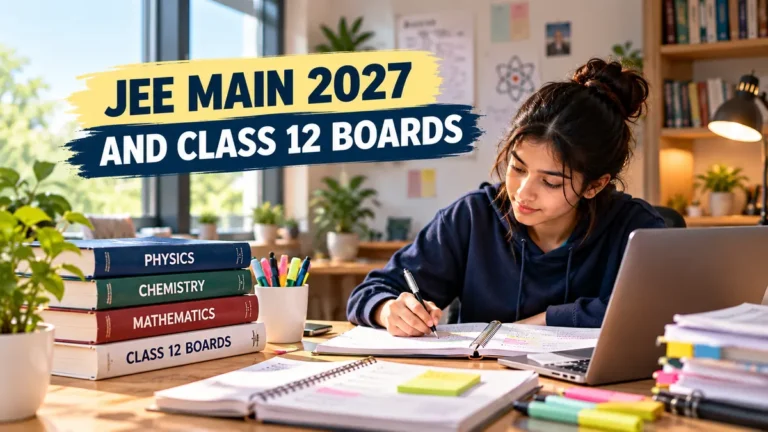 JEE Main 2027 and Class 12 Boards preparation